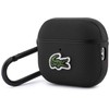 Lacoste Petit Pique Croc Logo Patch dėklas skirtas AirPods Pro 3 Juodas
