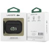Lacoste Petit Pique Croc Logo Patch dėklas skirtas AirPods Pro 3 Juodas