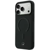 Dėklas Mercedes Leather 3D MagSafe do iPhone 18 Pro / 17 Pro juoda