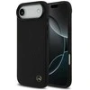 Mercedes Leather Large Laurel Leave MagSafe dėklas skirtas Apple iPhone Air juodos spalvos