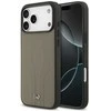 Dėklas Mercedes Leather The Move MagSafe skirtas Apple iPhone 17 Pro Max taupe