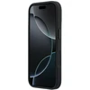 Dėklas Mercedes Leather Wood Effect and Curve MagSafe do iPhone 17 Pro Max juoda