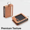 Dėklas Mercury Basic Diary do Samsung Galaxy Z Flip8 ruda