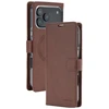 Mercury BlueMoon Diary MagSafe Dėklas skirtas iPhone 17 Pro Max / 18 Pro Max Brown