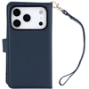 Dėklas Mercury Essential Diary do iPhone 17 Pro / 18 Pro tamsiai mėlyna