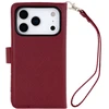 Dėklas Mercury Essential Diary do iPhone 17 Pro / 18 Pro bordinė/wine