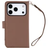 Dėklas Mercury Essential Diary do iPhone 17 Pro / 18 Pro ruda