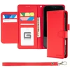Dėklas Mercury Essential Diary do iPhone 17 Pro Max / 18 Pro Max raudona