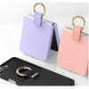 Mercury Gold Ring dėklas skirtas Samsung Galaxy Z Flip7 Lilac