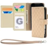 Dėklas Mercury Luxe Diary do iPhone 17 Pro / 18 Pro smėlio spalva