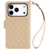 Dėklas Mercury Luxe Diary do iPhone 17 Pro / 18 Pro smėlio spalva