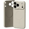 Mercury Semi-Silicone MagSafe dėklas skirtas Apple iPhone 17 Pro Max Stone