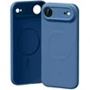Mercury Semi-Silicone MagSafe dėklas skirtas Apple iPhone 17 Air mėlynos spalvos