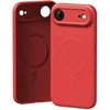 Mercury Semi-Silicone MagSafe dėklas skirtas Apple iPhone 17 Air raudonos spalvos
