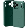 Mercury Semi-Silicone MagSafe dėklas skirtas Apple iPhone 17 Pro Max žalios spalvos