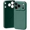 Mercury Semi-Silicone MagSafe dėklas skirtas Apple iPhone 17 Pro žalios spalvos