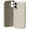 Mercury Semi-Silicone MagSafe dėklas Apple iPhone 17 Stone