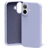 „Mercury“ silikoninis dėklas „Apple iPhone 17“ levandų pilkas