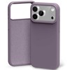 Dėklas Mercury Silicone skirtas Apple iPhone 17 Pro Max levandų spalvos