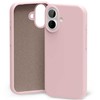 Mercury Silicone dėklas skirtas Apple iPhone 17 rožinės spalvos and Sand