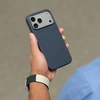 Moft Snap Movas MagSafe dėklas Apple iPhone 17 Pro Max mėlynos spalvos