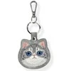 Dėklas daiktų ieškikliui Nimmy New Big Eyed Pet 2.0 Cat pilkos spalvos