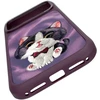 Dėklas NIMMY case BIG EYED CREAM CAT for IPHONE 18 Pro/17 Pro violetinė