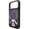 Dėklas NIMMY case BIG EYED LYING GIANT PANDA compatible with MagSafe for IPHONE 18 Pro/17 Pro juodas