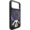 Dėklas NIMMY case BIG EYED LYING GIANT PANDA compatible with MagSafe for IPHONE 18 Pro Max/17 Pro Max juodas
