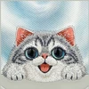 Dėklas NIMMY case BIG EYED LYING Sidabrinis SHADED CAT compatible with MagSafe for IPHONE 18 Pro/17 Pro juodas