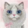Dėklas NIMMY case BIG EYED RAGDOLL for IPHONE 18 Pro Max/17 Pro Max pink