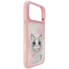 Dėklas NIMMY case BIG EYED RAGDOLL for IPHONE 18 Pro Max/17 Pro Max pink