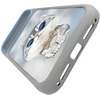 Dėklas NIMMY case BIG EYED Sidabrinis SHADED CAT for IPHONE 18 Pro/17 Pro pilkas
