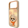 Dėklas NIMMY case BIG EYED TEDDY POODLE for IPHONE 18 Pro Max/17 Pro Max ruda