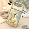 NIMMY dėklas GENTLE PETS SERIES DOG, suderinamas su MagSafe, skirtas IPHONE 18 Pro Max/17 Pro Max, ruda