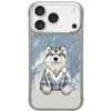 Dėklas NIMMY case GENTLE PETS SERIES DOG compatible with MagSafe for IPHONE 18 Pro/17 Pro pilkas