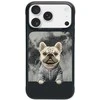 „Nimmy Gentle Pets“ serijos šunims skirtas „MagSafe“ dėklas, skirtas „iPhone 17 Pro“ - juodas