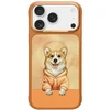 Dėklas NIMMY case GENTLE PETS SERIES DOG compatible with MagSafe for IPHONE 18 Pro Max/17 Pro Max oranžinis