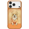 Dėklas NIMMY case GENTLE PETS SERIES DOG compatible with MagSafe for IPHONE 18 Pro/17 Pro oranžinis