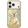 „Nimmy Gentle Pets“ serijos šunims skirtas „MagSafe“ dėklas, skirtas „iPhone 17 Pro“ – ruda