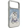 Dėklas NIMMY case GENTLE PETS SERIES DOG compatible with MagSafe for IPHONE 18 Pro/17 Pro pilkas