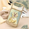 NIMMY dėklas GENTLE PETS SERIES DOG, suderinamas su MagSafe, skirtas IPHONE 18 Pro/17 Pro, ruda