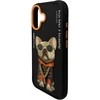 Dėklas NIMMY case GLASSES COOL DOG for IPHONE 17 juodas