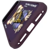 Dėklas NIMMY case GLASSES COOL DOG for IPHONE 18 Pro Max/17 Pro Max violetinė