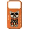 Dėklas Nimmy Glasses Cool Dog iPhone 17 Pro Case - Oranžinis