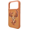 Dėklas NIMMY case DEER compatible with MagSafe for IPHONE 18 Pro Max/17 Pro Max oranžinis