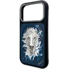 Dėklas NIMMY case HORSE compatible with MagSafe for IPHONE 18 Pro Max/17 Pro Max navy mėlynas