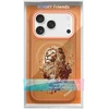 Dėklas NIMMY case LION compatible with MagSafe for IPHONE 18 Pro Max/17 Pro Max oranžinis