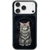 Dėklas NIMMY case LUCKY FASHION CAT compatible with MagSafe for IPHONE 18 Pro/17 Pro juodas