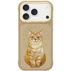 „Nimmy Lucky Fashion Cat“ „MagSafe“ dėklas, skirtas „iPhone 17 Pro Max“ – ruda